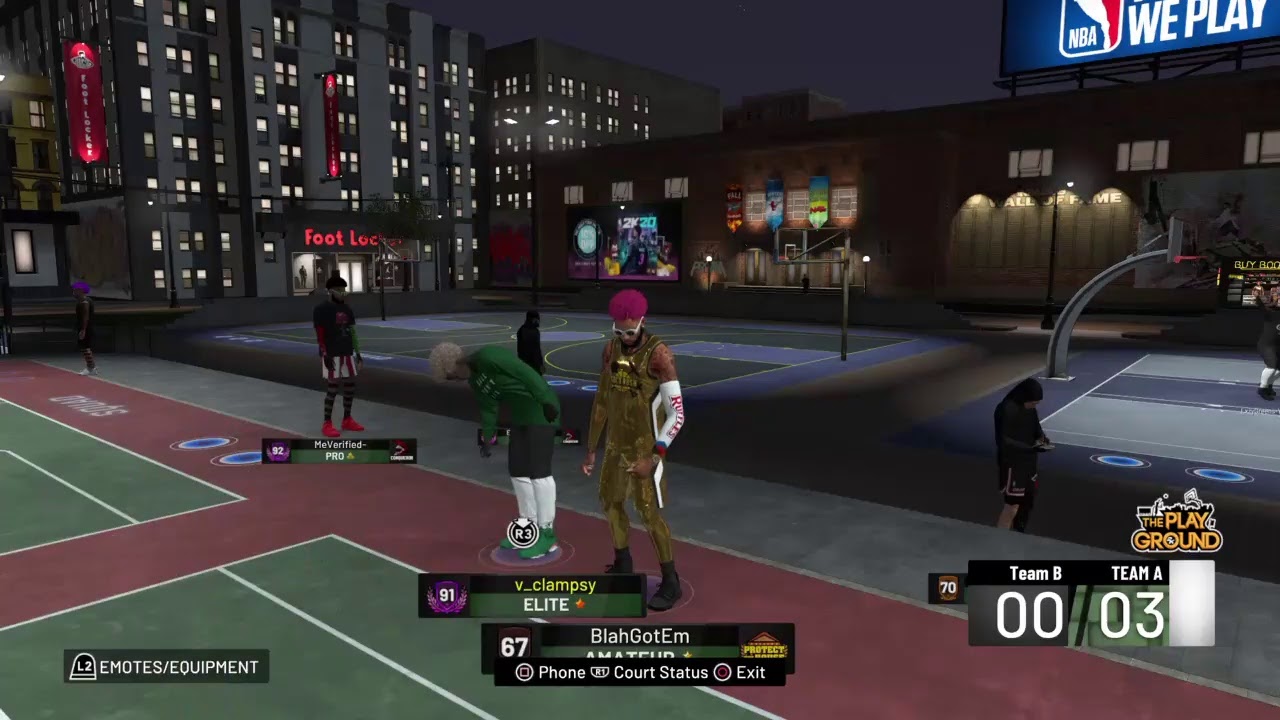 NBA 2K19 GOLD RUSH RUFFLES WINNER ON 3s - YouTube