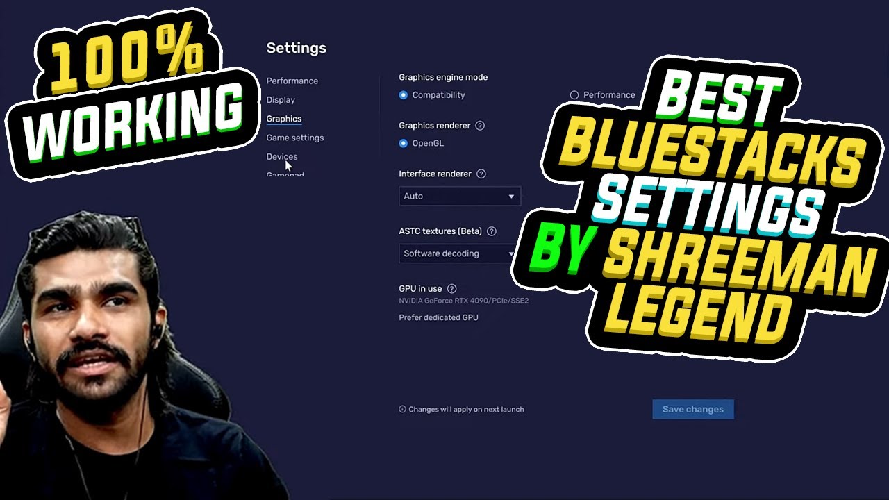 Bluestacks 5 Settings for Low end PC by Shreeman Legend | Play Bgmi in ...