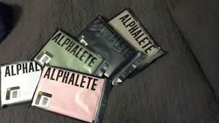 ALPHALETE HAUL #2 RAW REVIEW (SIZING INCLUDED)