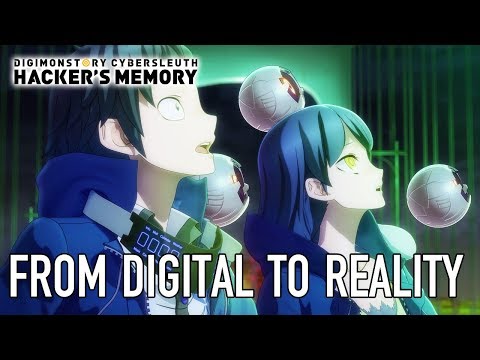 Digimon Story Cybersleuth - Hacker's Memory PS4/PSVITA - From Digital To Reality (Launch Trailer)