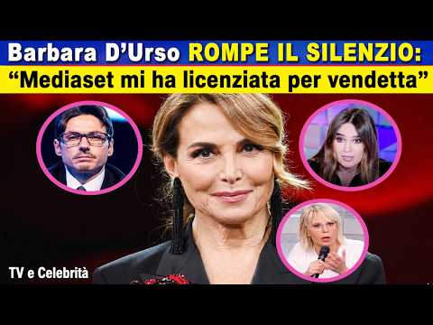 Video Barbara DUrso ROMPE IL SILENZIO: Mediaset mi ha licenziata per vendetta | Retroscena shock su