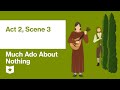 Much Ado About Nothing by William Shakespeare | Act 2, Scene 3