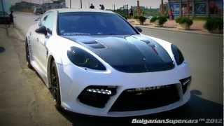 Porsche Panamera Mansory C One - LOUD Start Up's , Revs and Accelerations