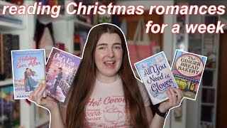 reading Christmas romance books for a week 📚 bookmas 🎄
