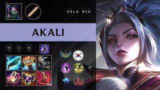 Akali Mid vs Pantheon - KR Challenger Patch 26.09 screenshot 2