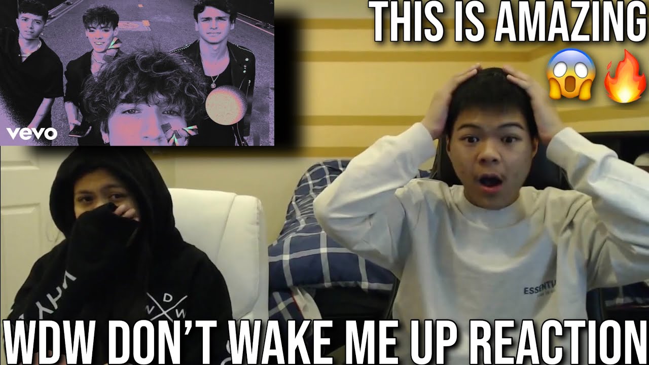 SIBLINGS React To Jonas Blue, Why Don't We - Don’t Wake Me Up (Lyric Video)