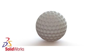 SolidWorks Tutorial # 11 Golf Ball in Solidwork BY SOLIDWORKS_EASY_DESIGN.