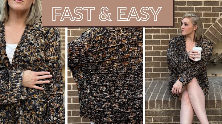 Beginner Friendly Crochet Cardigan You Will Love