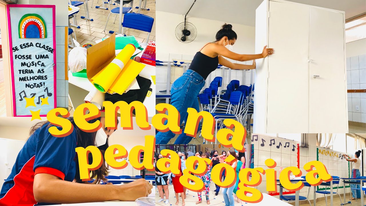 ROTINA DE PROFESSORA 😍 Semana pedagógica + sala de aula + entrega de materiais + dicas