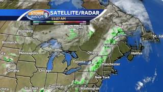 Very warm with possible passing shower