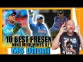 10 Best Presence of Mind Movements by MS Dhoni Reacton