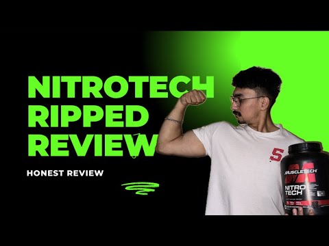 MuscleTech Nitro Tech Ripped Protein Review: Real User Experiences.