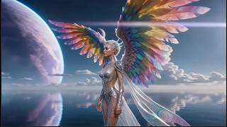 Wings of Wonder | Divine Guardians in Space | AI Music Video screenshot 5