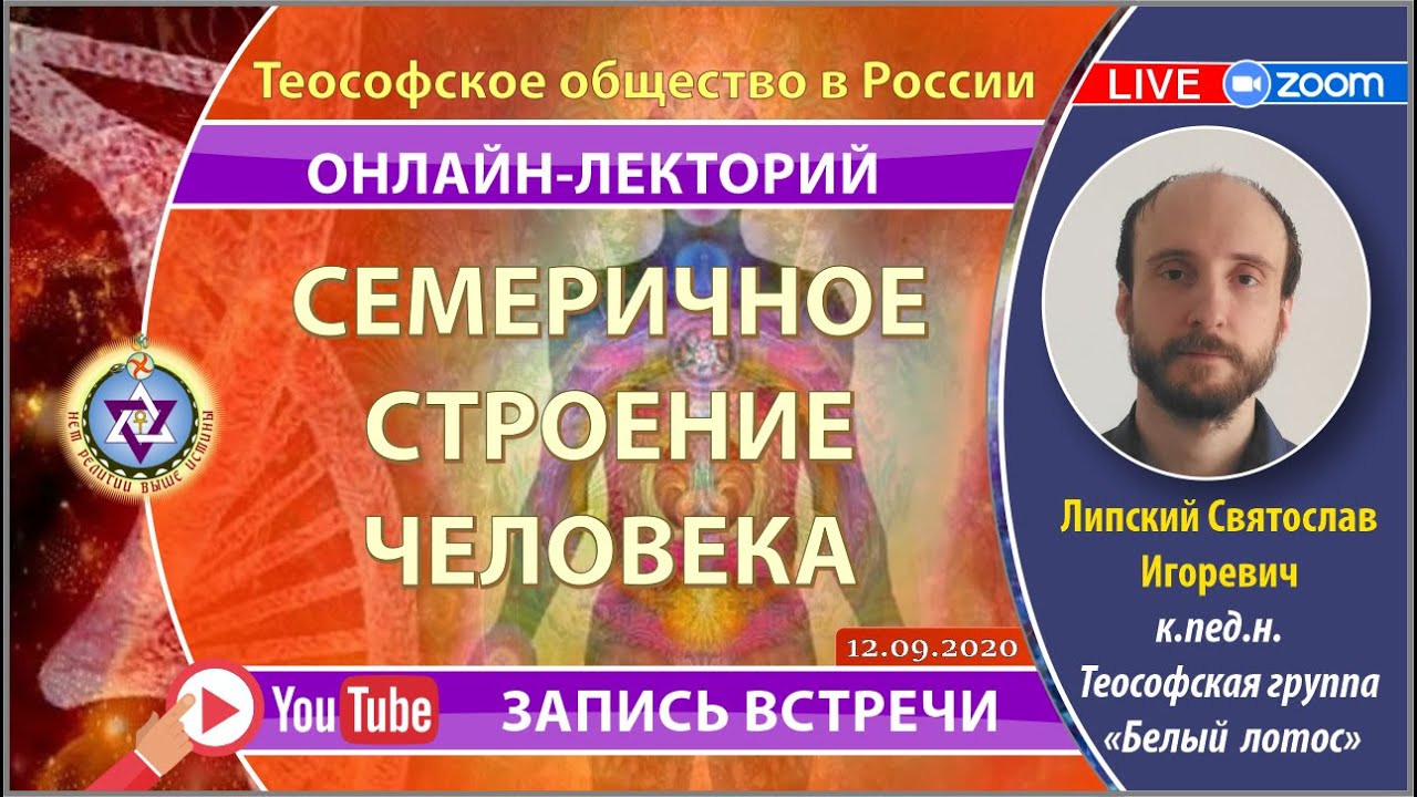 [012] Доклад «СЕМЕРИЧНОЕ СТРОЕНИЕ ЧЕЛОВЕКА». Святослав Липский (12.09. ...