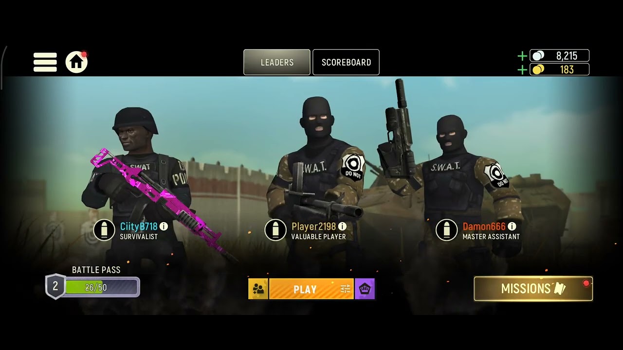 Tacticool: 3rd person shooter 2nd Gameplay