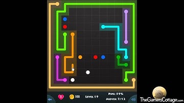 Flow Game Level - 799 [12x12] Mania Connect the Dots