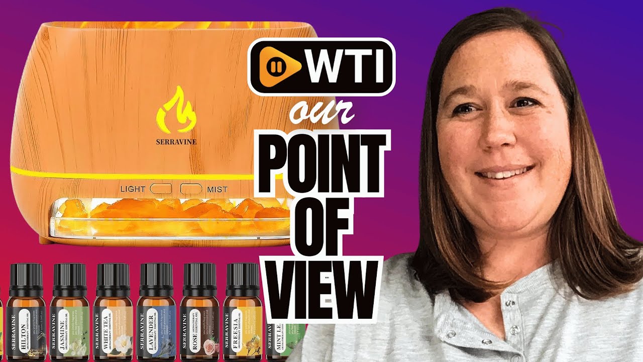 Serravine Ultrasonic Essential Oil Diffuser Set | POV | Would you buy it?