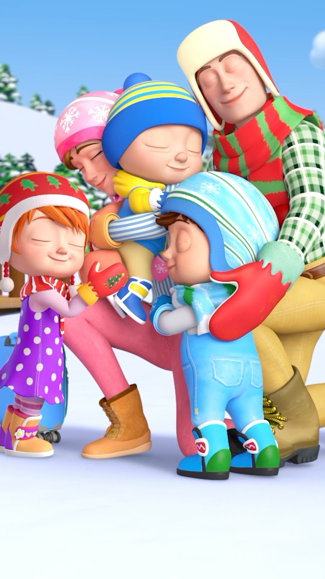 Family Road TRIP TIME! Happy CoComelon HOLIDAYS! #cocomelon #shorts