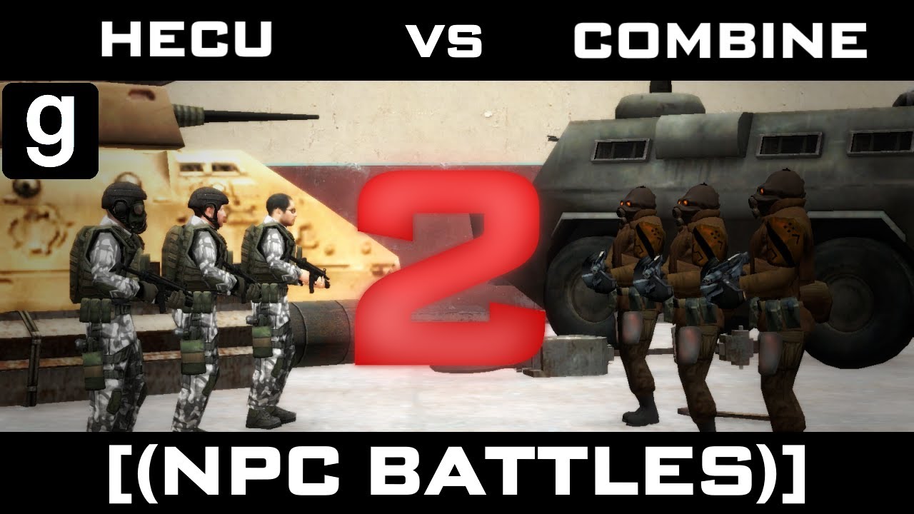 Combine Vs Combine VS HECU 2: The Rematch | NPC Battles - YouTube