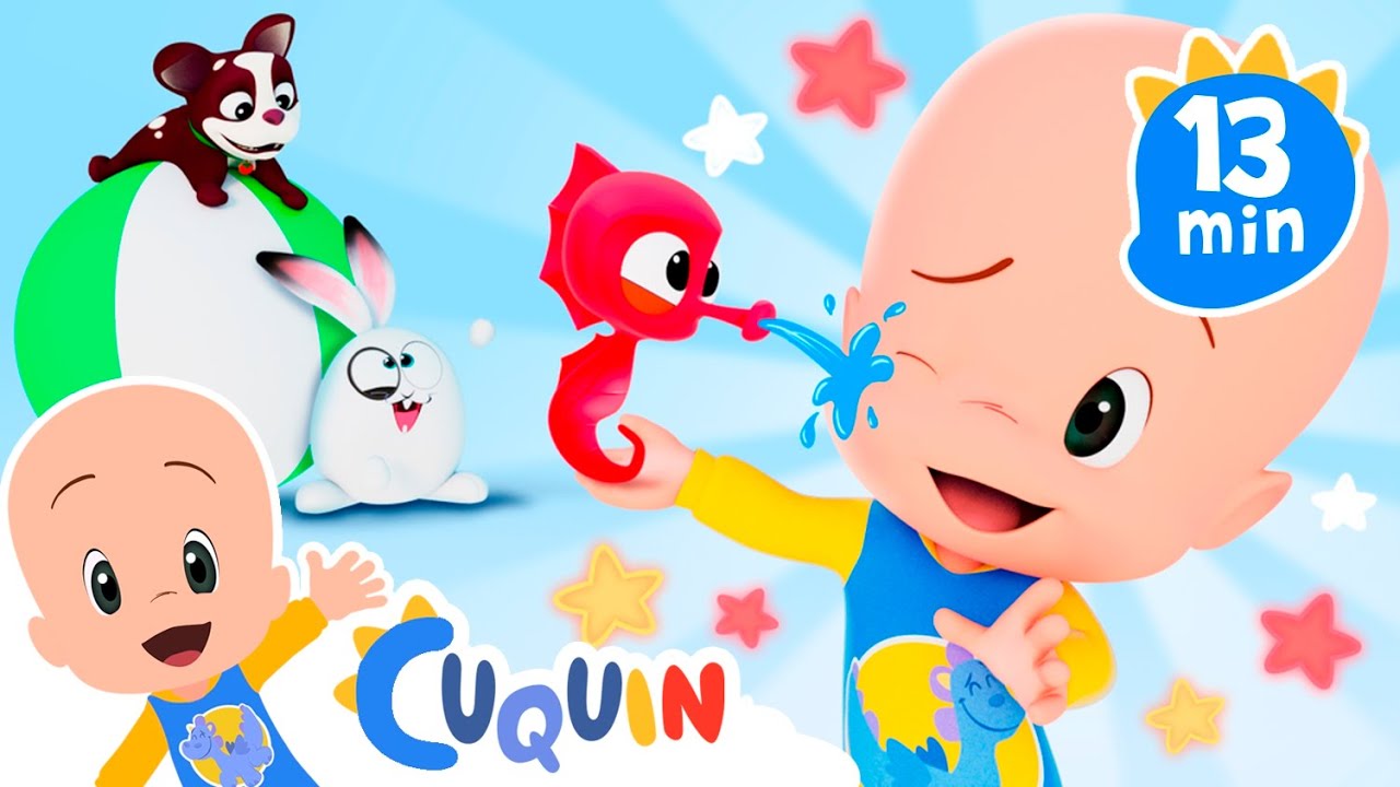 Beach Balls and Surprise Eggs | Nursery Rhymes & Learning videos