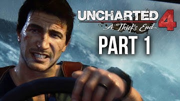 Uncharted 4 PS4 Gameplay Walkthrough Part 1 - INTRO (Chapter 1-3) PS4 Gameplay