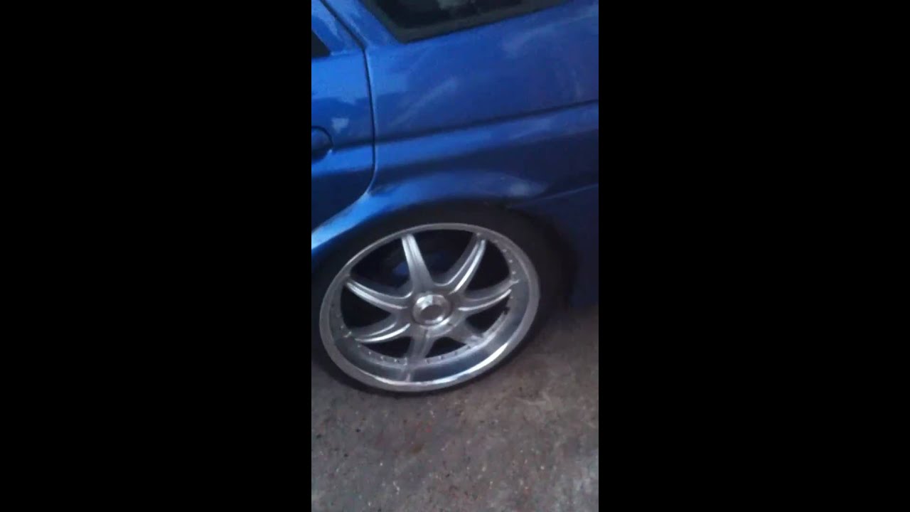 ford escort mk6 sports blue modified ride (65965)