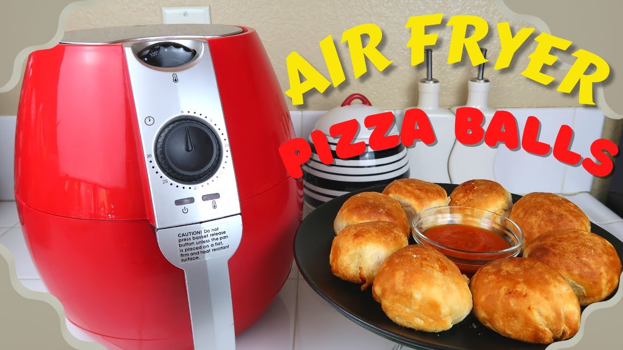 AIR FRYER PIZZA BALLS AIR FRYER RECIPE YouTube