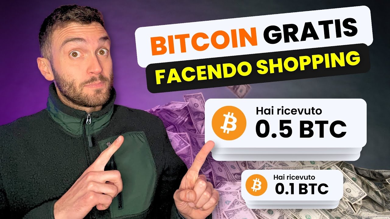 Guadagnare BITCOIN GRATIS facendo acquisti online e SENZA INVESTIRE - Guida Completa a Bitcashback