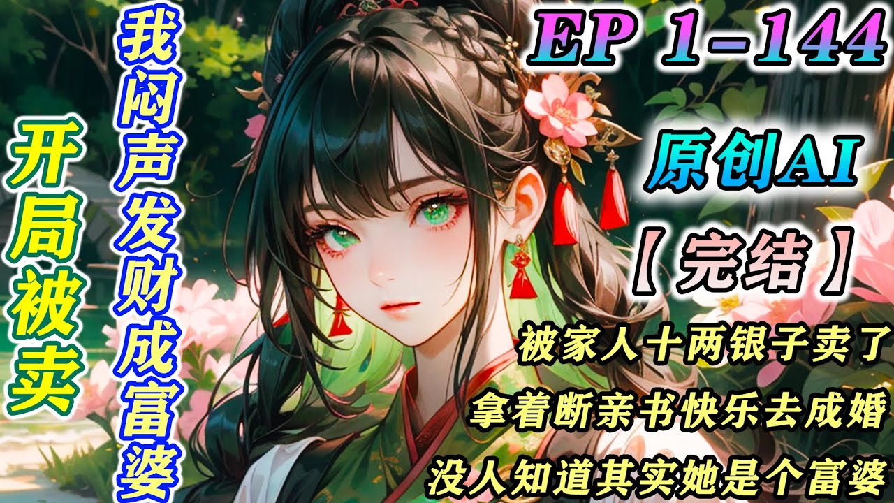【原创】【完结】她被家人十两银子卖了，拿着与极品家人的断亲书开开心心去成婚，家人谁也不知道她实际是个小富婆，闷声发大财。#古风 #种田 #穿越 #重生 第1-144集 #籽籽漫剧场 #籽籽