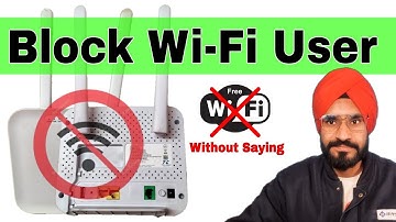 How to Block unknown WiFi user | Slow net speed solution | GX Router Settings | Block free wifi user