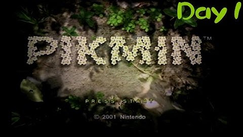 Pikmin Day 1: The Impact Site