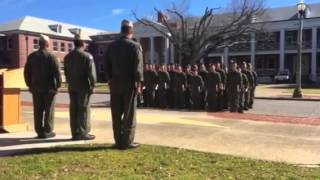 Naval Aircrew Candidate School Class 1615 Graduation