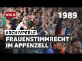Meine Lieblingsarchivperle: Frauenstimmrecht im Appenzell Ausserrhoden - 1989
