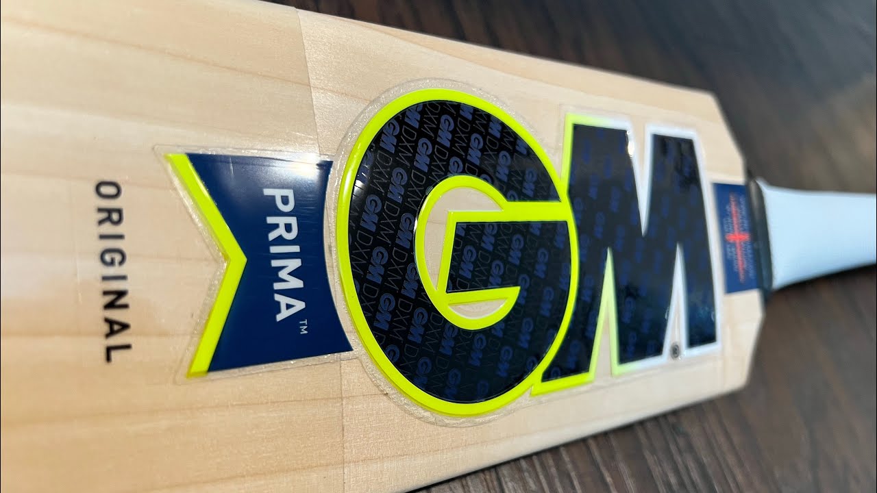 GM Prima Original Cricket Bat Review YouTube