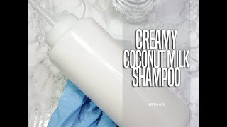 56: Creamy Coconut Milk Shampoo #DIY #haircare screenshot 3