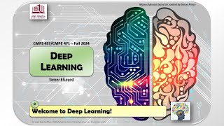 Lecture 1 | Welcome to DL | CMPS497 Deep Learning | Fall 2024