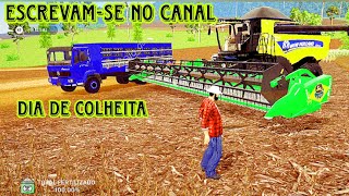 🔰 Farming Sim Brasil🔰primeira Colheita Com A New Holland Nova🔰🥵Fazenda De Sucesso🔰🤜🤛 Escrevam-se🙌🙏