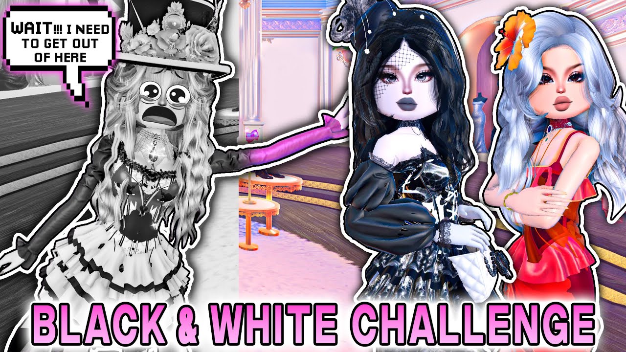 ONLY Playing In *BLACK AND WHITE* In Dress To Impress PRO Servers!! (Roblox) ONLY Playing In *BLACK AND WHITE* In Dress To Impress PRO Servers!! (Roblox)
