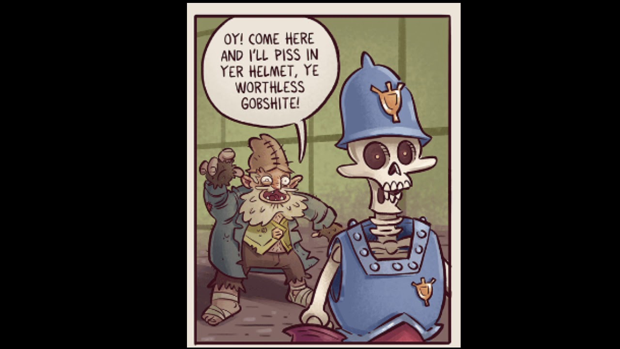 Dungeon Cops #7 | A D&D webcomic dub.