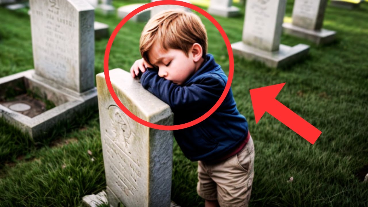 A BOY CRIED AT HIS MOTHER'S GRAVE. HE SAYS "TAKE ME WITH YOU". THEN ...