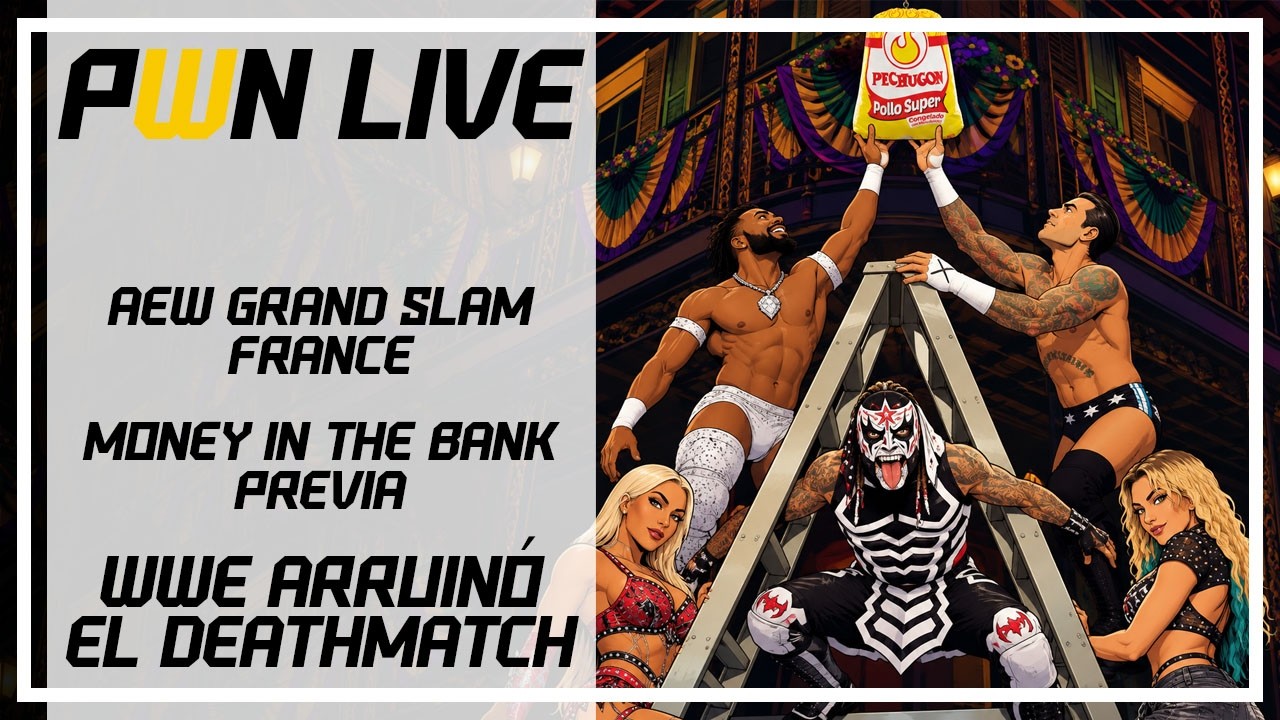 AEW ENGAÑÓ a la APESTOSA FRANCIA 🔴 EN VIVO | WWE ARRUINA el DEATHMATCH | MONEY IN THE BANK
