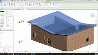 REVIT Tutorial Basic Butterfly Roof and Facia