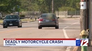 West Warwick man dies in Cranston motorcycle crash
