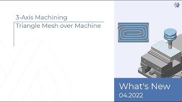 3-Axis Machining - Triangle Mesh over Machine