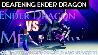 Ender Drogon VS Me | Only With Iron Armor And Diamond Sword