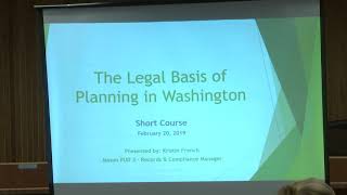 Short Course on Local Planning