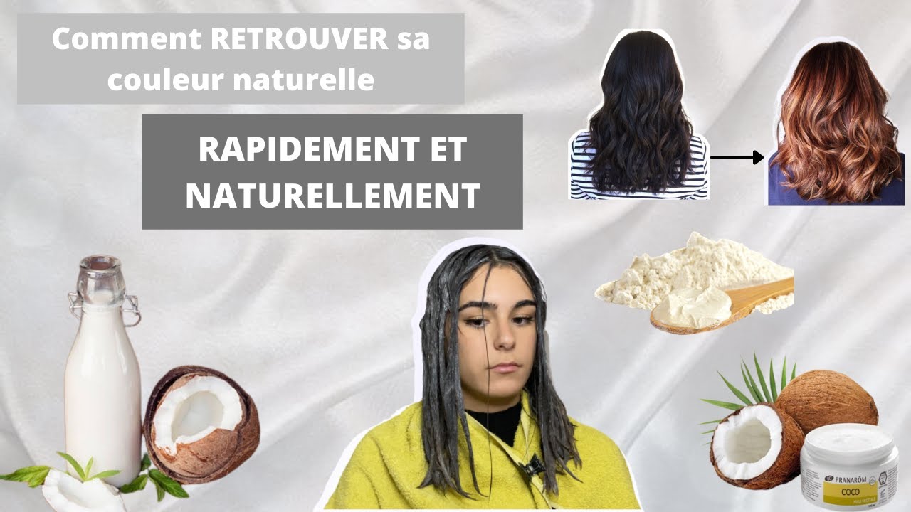 COMMENT RETROUVER SA COULEUR NATURELLE APRÈS UNE CATASTROPHE