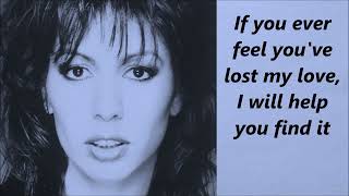 Jennifer Rush If you&#39;re ever gonna lose my love (with lyrics)