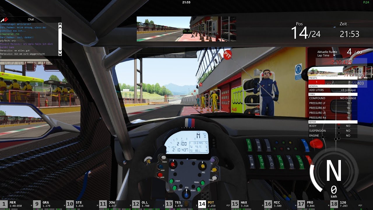 Livestream von DerFreddy7 ASSETTO CORSA GT3 Mugello