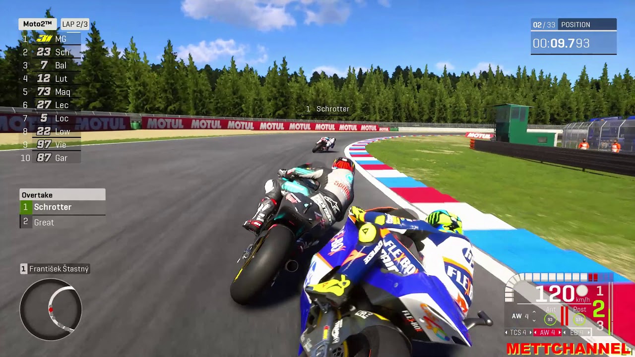 Motogp 19 - career Moto2 - CZECH REPUBLIC circuit (PC HD)